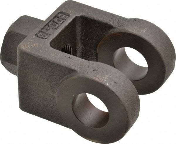 Schrader Bellows - 1-1/4 - 12 Thread, Hydraulic Cylinder Female Rod Clevis - 33,500 Lb Capacity - Americas Industrial Supply