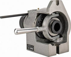 Phase II - 5C Compatible, 24 Increment, Horizontal & Vertical Standard Collet Indexer - 4-1/2" High Center, 1-1/8" Max Collet Capacity, Manual Operation - Americas Industrial Supply