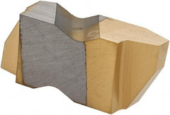Kennametal - NA35 Grade KC730, Internal/External Acme Threading Insert - 5 TPI Int Pitch, Right Hand Insert, TiN Finish, Carbide - Americas Industrial Supply
