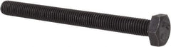 Value Collection - M10x1.50mm Metric Coarse, 110mm Length Under Head Hex Head Cap Screw - Fully Threaded, Grade 8.8 Steel, Uncoated, 17mm Hex - Americas Industrial Supply