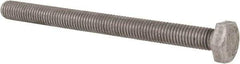 Value Collection - M10x1.50mm Metric Coarse, 120mm Length Under Head Hex Head Cap Screw - Fully Threaded, Grade 8.8 Steel, Uncoated, 17mm Hex - Americas Industrial Supply