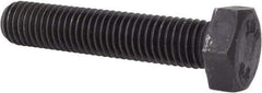 Value Collection - M12x1.75mm Metric Coarse, 60mm Length Under Head Hex Head Cap Screw - Fully Threaded, Grade 8.8 Steel, Uncoated, 19mm Hex - Americas Industrial Supply