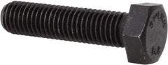 Value Collection - M12x1.75mm Metric Coarse, 90mm Length Under Head Hex Head Cap Screw - Fully Threaded, Grade 8.8 Steel, Uncoated, 19mm Hex - Americas Industrial Supply