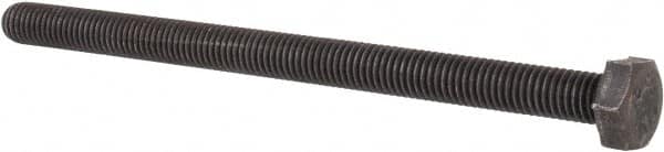 Value Collection - M8x1.25mm Metric Coarse, 120mm Length Under Head Hex Head Cap Screw - Fully Threaded, Grade 8.8 Steel, Uncoated, 13mm Hex - Americas Industrial Supply