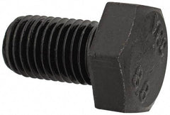 Value Collection - M12x1.50mm Metric Fine, 20mm Length Under Head Hex Head Cap Screw - Fully Threaded, Grade 8.8 Steel, Uncoated, 19mm Hex - Americas Industrial Supply