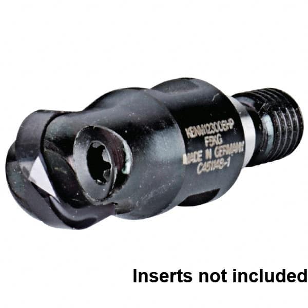 Kennametal - 20mm Cut Diam, 49.5mm OAL, Indexable Ball Nose End Mill - M10 - Americas Industrial Supply