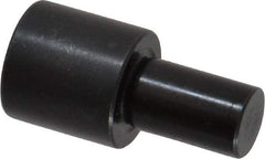 Gibraltar - 1-3/32" OAL, 5/8" Head Height, 5/8" OD, Low Carbon Steel, Ground, Press Fit Rest Button - Black Oxide Coating, 3/8" Pin Diam - Americas Industrial Supply