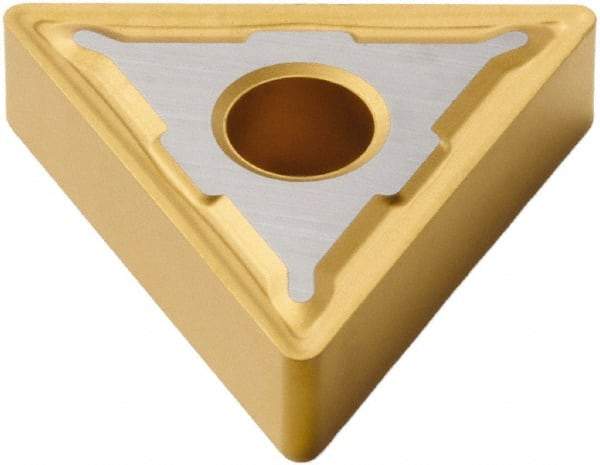 Seco - TNMG543 M5 Grade TP40 Carbide Turning Insert - TiC/TiCN/TiN Finish, 60° Triangle, 5/8" Inscr Circle, 1/4" Thick, 3/64" Corner Radius - Americas Industrial Supply