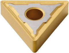 Seco - TNMG543 M5 Grade TP40 Carbide Turning Insert - TiC/TiCN/TiN Finish, 60° Triangle, 5/8" Inscr Circle, 1/4" Thick, 3/64" Corner Radius - Americas Industrial Supply