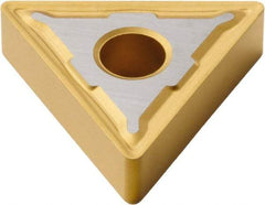 Seco - TNMG544 M5 Grade TP40 Carbide Turning Insert - TiC/TiCN/TiN Finish, 60° Triangle, 5/8" Inscr Circle, 1/4" Thick, 1/16" Corner Radius - Americas Industrial Supply