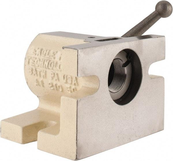 Eagle Rock - Series 5C, 1-1/16" Collet Capacity, Horizontal/Vertical Standard Collet Holding Fixture - Manually Activated, 3-3/4" Base Diam Width, 4" High - Americas Industrial Supply