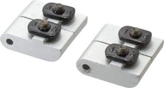 80/20 Inc. - Left Lift Off Hinge Long Pin Top Short Pin Bottom - Aluminum - Americas Industrial Supply