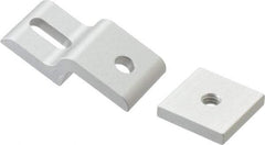 80/20 Inc. - 1" Wide, 9/16" High, Open Shelving Accessory/Component - Aluminum, 1.938" Deep, Use with Series 10 - Americas Industrial Supply
