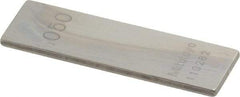 Mitutoyo - 0.05" Rectangular Steel Gage Block - Accuracy Grade 0, Includes Certificate of Inspection - Americas Industrial Supply