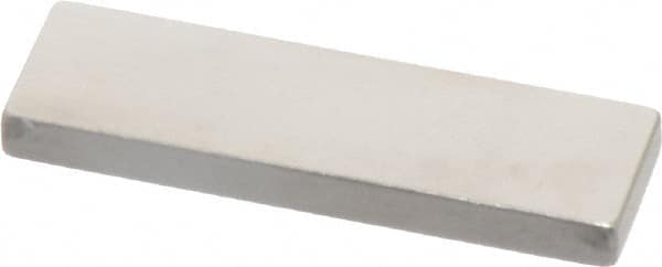 Mitutoyo - 0.11" Rectangular Steel Gage Block - Accuracy Grade 0, Includes Certificate of Inspection - Americas Industrial Supply