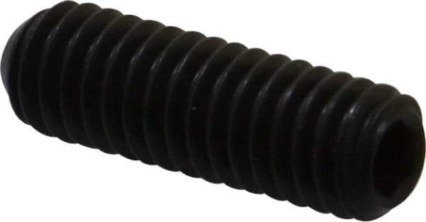 Holo-Krome - 5/16-18 UNC, 1" OAL, Cup Point Set Screw - Grade 8 Alloy Steel, 5/32" Key - Americas Industrial Supply