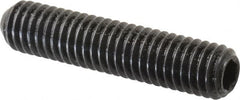 Holo-Krome - 3/8-16 UNC, 1-3/4" OAL, Cup Point Set Screw - Grade 8 Alloy Steel, 3/16" Key - Americas Industrial Supply