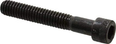 Made in USA - 5/16-18 UNC Hex Socket Drive, Socket Cap Screw - Alloy Steel, Black Oxide Finish, Partially Threaded, 2" Length Under Head - Americas Industrial Supply