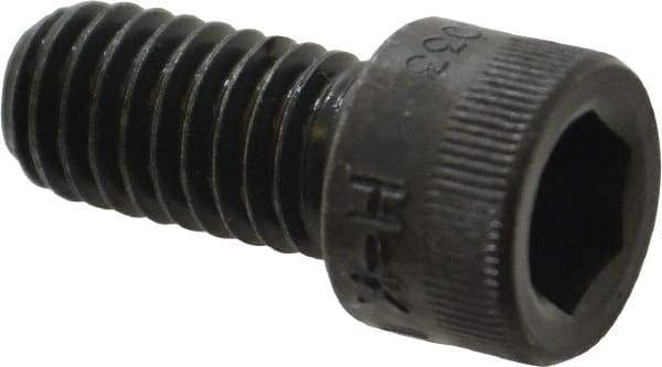 Made in USA - 3/8-16 UNC Hex Socket Drive, Socket Cap Screw - Alloy Steel, Black Oxide Finish, Fully Threaded, 3/4" Length Under Head - Americas Industrial Supply