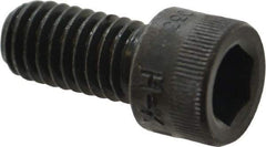 Made in USA - 3/8-16 UNC Hex Socket Drive, Socket Cap Screw - Alloy Steel, Black Oxide Finish, Fully Threaded, 3/4" Length Under Head - Americas Industrial Supply