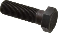 Fairlane - Serrated Tooth, 5/8-18, 2" Shank Length, 1-1/2" Thread Length, Black Oxide Finish, Hex Head, Adjustable Positioning Gripper - 3/4" Pad Diam, 15/16" Hex, 7/16" Head Height, Fine Tooth Grade - Americas Industrial Supply