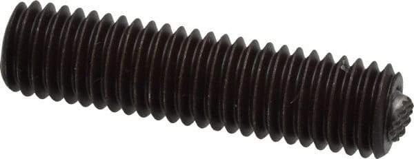 Fairlane - 1/2-13, 2" Thread Length, 9/32" Ball Diam, Serrated Ball Pad Surface, Alloy Steel, Black Oxide, Threaded, Swivel Action Gripper Assemblies - 1/4" Contact Diam, High Speed Steel Ball - Americas Industrial Supply