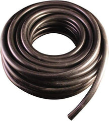 Milton - 3/8" Diam x 50' Signal Bell Hose - Rubber, Black - Americas Industrial Supply