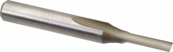 Onsrud - 1/8" Diam, 1/4" Shank Diam, 1/2" Length of Cut, 1 Flute Single Edge Straight Router Bit - 2" Overall Length, Right Hand Cut, High Speed Steel - Americas Industrial Supply