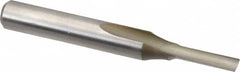 Onsrud - 1/8" Diam, 1/4" Shank Diam, 1/2" Length of Cut, 1 Flute Single Edge Straight Router Bit - 2" Overall Length, Right Hand Cut, High Speed Steel - Americas Industrial Supply
