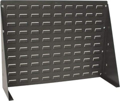 Quantum Storage - 120 Lb Capacity, 27" Deep x 8" Wide x 21" High, Steel Bench Rack - For Hanging Bins - Americas Industrial Supply