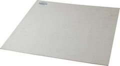 Made in USA - 12" Long, 12" Wide, 1/16" Thick, Silicone Rubber Foam Sheet - 50 to 60 Durometer, White, -20 to 500°F, 640 psi Tensile Strength, Plain Backing, Stock Length - Americas Industrial Supply