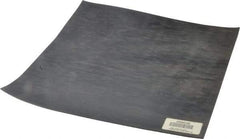 Made in USA - 12" Long, 12" Wide, 1/16" Thick, Buna-N Rubber Foam Sheet - 45 to 55 Durometer, Black, -20 to 180°F, 2,500 psi Tensile Strength, Adhesive Backing, Stock Length - Americas Industrial Supply
