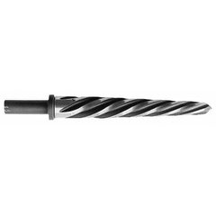 Alvord Polk - 1-1/8" Reamer Diam, 1/2" Diam Straight Shank, 5-9/16" Flute, Construction Reamer - Americas Industrial Supply