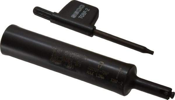 Seco - 3.52" OAL, 5/8" Shank Diam, SGXN Indexable Boring Bar - LCEX08.. Insert, Screw Holding Method - Americas Industrial Supply