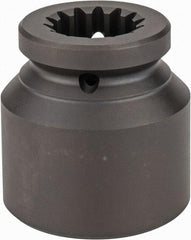 Proto - #5 Spline Drive, 2" Socket, Impact Socket - 6 Points, 3-17/32" OAL - Americas Industrial Supply