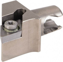 Kennametal - Right Hand Cut, Size KM16, DC..11T308 Insert Compatiblity, Modular Turning & Profiling Cutting Unit Head - 10mm Ctr to Cutting Edge, 20mm Head Length - Americas Industrial Supply