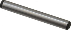 Value Collection - 1/4" Diam x 2" Pin Length Alloy Steel Oversized Dowel Pin - C 50-58 Hardness, 12,800 Lb Breaking Strength, 1 Beveled & 1 Rounded End - Americas Industrial Supply
