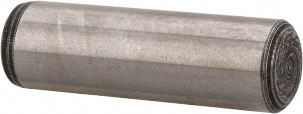 Value Collection - 5/16" Diam x 1" Pin Length Alloy Steel Oversized Dowel Pin - C 50-58 Hardness, 20,000 Lb Breaking Strength, 1 Beveled & 1 Rounded End - Americas Industrial Supply