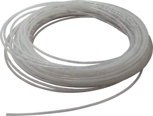 Coilhose Pneumatics - 0.106" ID x 5/32" OD, 100' Long, Polyethylene Tube - Natural, 166 Max psi, -60 to 200°F - Americas Industrial Supply