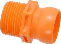 Loc-Line - 4 Piece, 3/4" Hose ID, Male to Female Coolant Hose Connector - 3/4" NPT, For Loc-Line Modular Hose Systems - Americas Industrial Supply