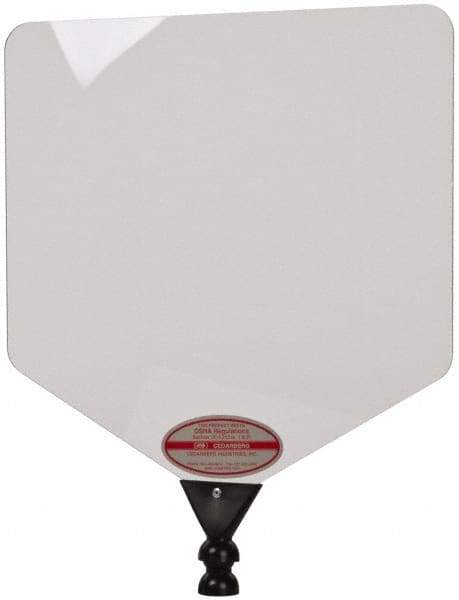 Cedarberg - 12 Inch Long x 12 Inch Wide Polycarbonate Replacement Shield - For Use With Opti Shield 8550-255 - Americas Industrial Supply