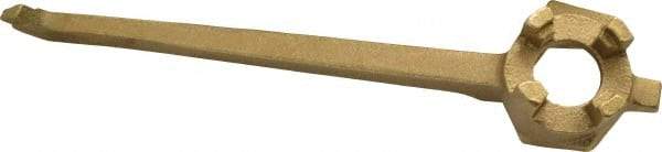 Value Collection - Bronze Drum Plug Wrench - For Use with Most Drum Plugs - Americas Industrial Supply