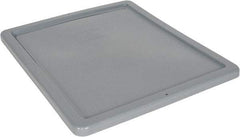 Rubbermaid - 23.8" Long x 19.8" Wide x 1" High Gray Lid - For Use with Rubbermaid - 1731, 1732 - Americas Industrial Supply