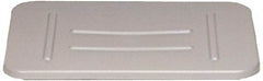 Rubbermaid - 22" Long x 16.5" Wide x 0.8" High Gray Lid - For Use with Rubbermaid - 3349 - Americas Industrial Supply