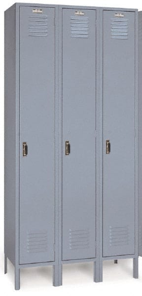 Lyon - 3 Door, 1 Tier, Locker - Americas Industrial Supply