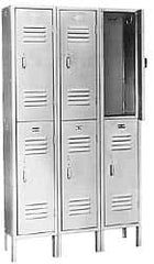 Lyon - 6 Door, 2 Tier, Locker - Americas Industrial Supply