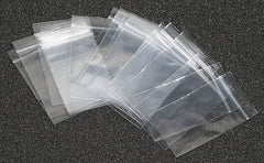 Value Collection - 2 x 3", 2 mil Self-Seal Polybags - Regular-Duty with White Marking Block - Americas Industrial Supply