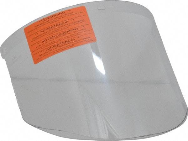 3M - Clear Propionate Welding Window - 9" High x 14-1/2" Wide x 0.8" Thick, Compatible with Aearo AOSafety 82500 & 82501 Headgear - Americas Industrial Supply