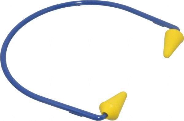 3M - Reusable, Banded, 20 dB, Cone Earplugs - Yellow - Americas Industrial Supply