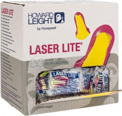 Howard Leight - Disposable, Uncorded, 32 dB, T Shape Earplugs - Magenta and Yellow, 200 Pairs - Americas Industrial Supply